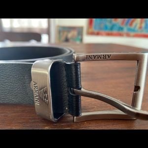 Giorgio Armani Men’s Leather Belt- NEW